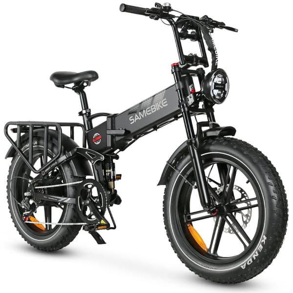 Sammenklappelig offroad-elcykel SAMEBIKE RS-A02, motor 1200W, fuld affjedring