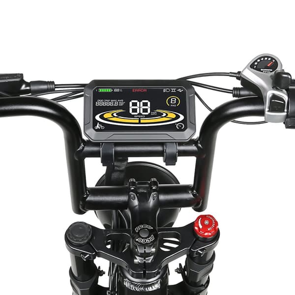 Sammenklappelig offroad-elcykel SAMEBIKE RS-A02, motor 1200W, fuld affjedring