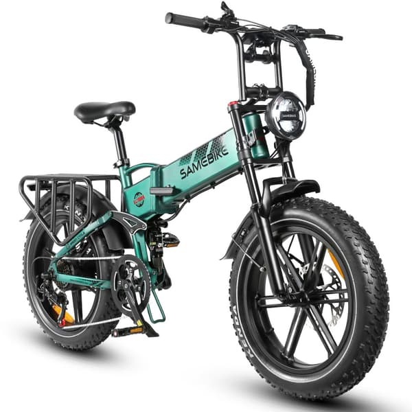Sammenklappelig offroad-elcykel SAMEBIKE RS-A02, motor 1200W, fuld affjedring