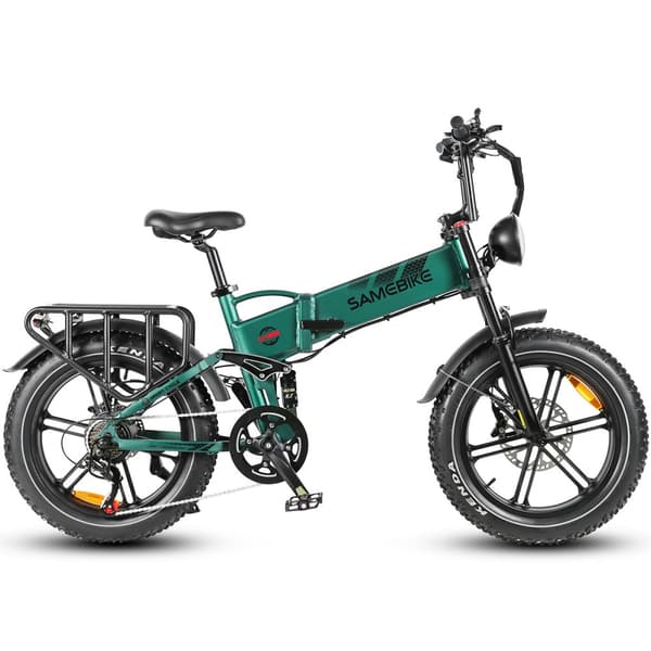 Sammenklappelig offroad-elcykel SAMEBIKE RS-A02, motor 1200W, fuld affjedring