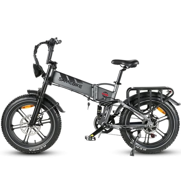 Taittuva sähköpyörä maastoon SAMEBIKE RS-A02, moottori 1200 W, täysjousitus