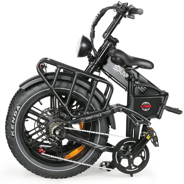 Taittuva sähköpyörä maastoon SAMEBIKE RS-A02, moottori 1200 W, täysjousitus