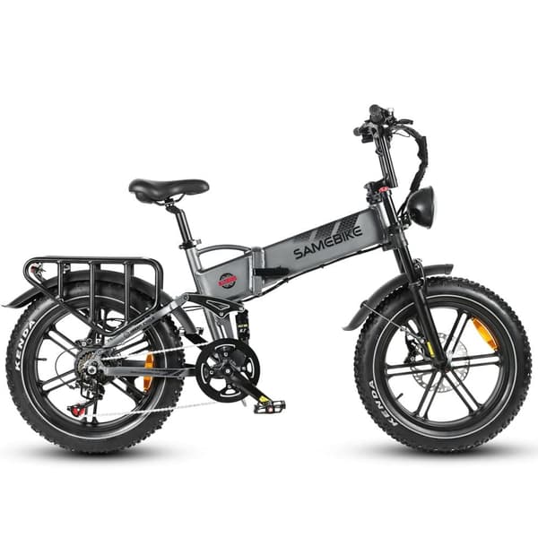 Taittuva sähköpyörä maastoon SAMEBIKE RS-A02, moottori 1200 W, täysjousitus