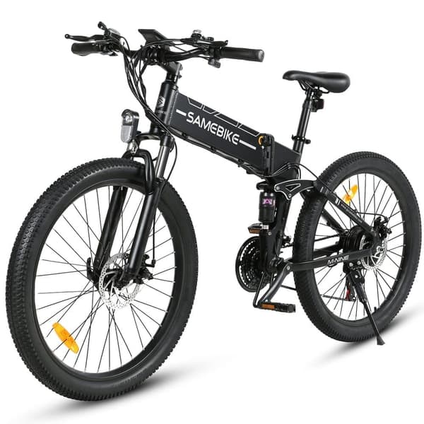 Sammenklappelig mountainbike elcykel SAMEBIKE LO26-II-FT, 900W 48V 14Ah, hydraulisk bremse