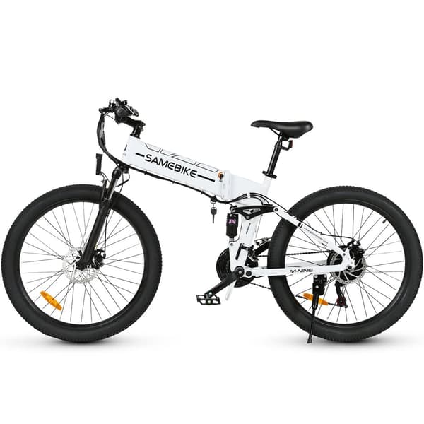 Sammenklappelig mountainbike elcykel SAMEBIKE LO26-II-FT, 900W 48V 14Ah, hydraulisk bremse
