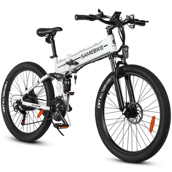 Sammenklappelig mountainbike elcykel SAMEBIKE LO26-II-FT, 900W 48V 14Ah, hydraulisk bremse