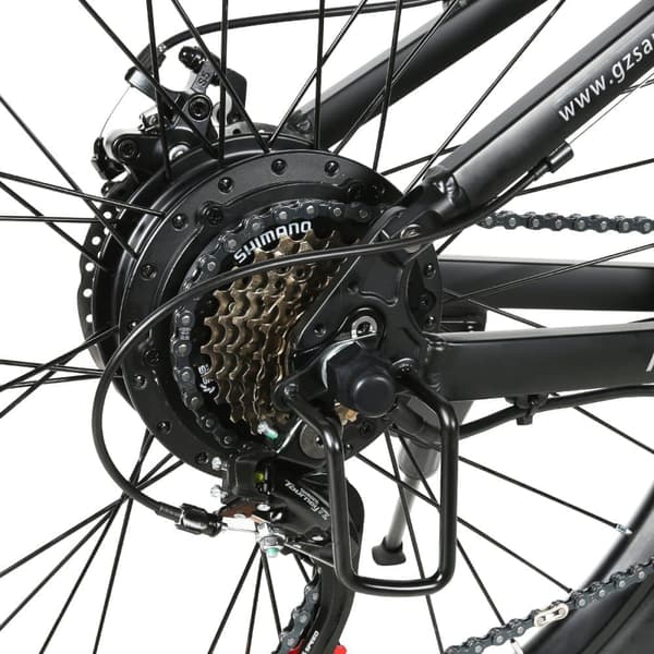 Sammenklappelig mountainbike elcykel SAMEBIKE LO26-II-FT, 900W 48V 14Ah, hydraulisk bremse