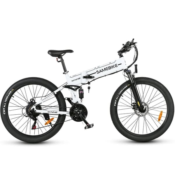 Sammenklappelig mountainbike elcykel SAMEBIKE LO26-II-FT, 900W 48V 14Ah, hydraulisk bremse
