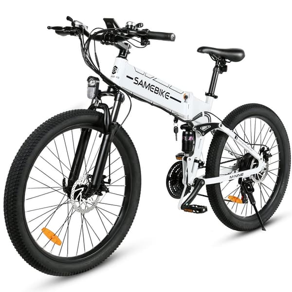 Sammenklappelig mountainbike elcykel SAMEBIKE LO26-II-FT, 900W 48V 14Ah, hydraulisk bremse