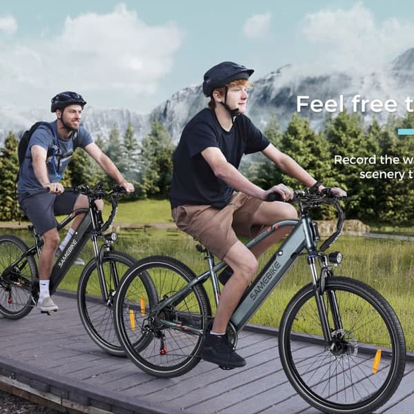 Sähkökäyttöinen työmatkapyörä SAMEBIKE RS-A01MEN, 500W 36V 15Ah, 26"