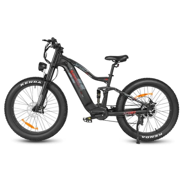 Sähköpyörä maastoon SAMEBIKE RSA08-II, moottori 1000 W, maks. 45 km/h