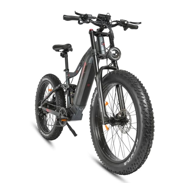 Sähköpyörä maastoon SAMEBIKE RSA08-II, moottori 1000 W, maks. 45 km/h