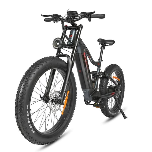 Sähköpyörä maastoon SAMEBIKE RSA08-II, moottori 1000 W, maks. 45 km/h