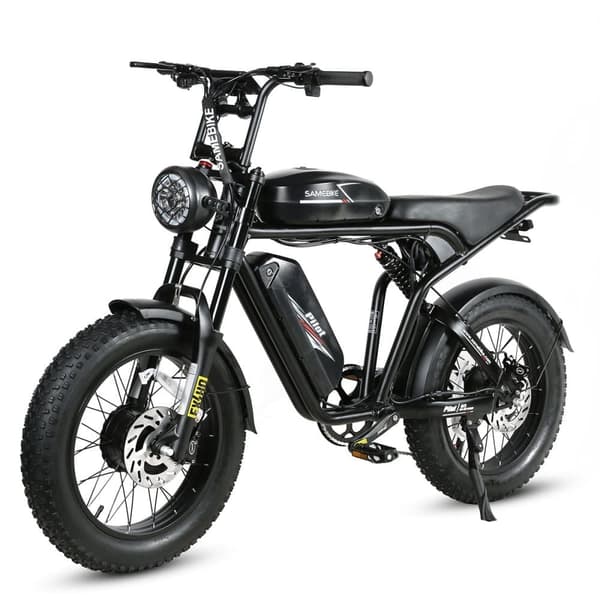 Sähköpyörä SAMEBIKE M20-III, moottori 2000 W, 48 V 36 Ah kaksoisakku