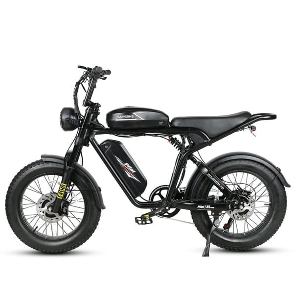 Sähköpyörä SAMEBIKE M20-III, moottori 2000 W, 48 V 36 Ah kaksoisakku