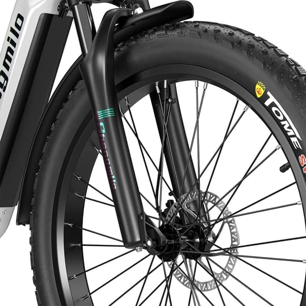 Shengmilo MX06  17.5AH elcykel för vuxna, 500W motor, 26*3.0 breda däck, 42 km/h, 75 km räckvidd, Samsung-batteri, aluminiumram