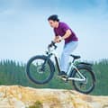 Miniatyrbild 10 av 11: Shengmilo MX06  17.5AH elcykel för vuxna, 500W motor, 26*3.0 breda däck, 42 km/h, 75 km räckvidd, Samsung-batteri, aluminiumram