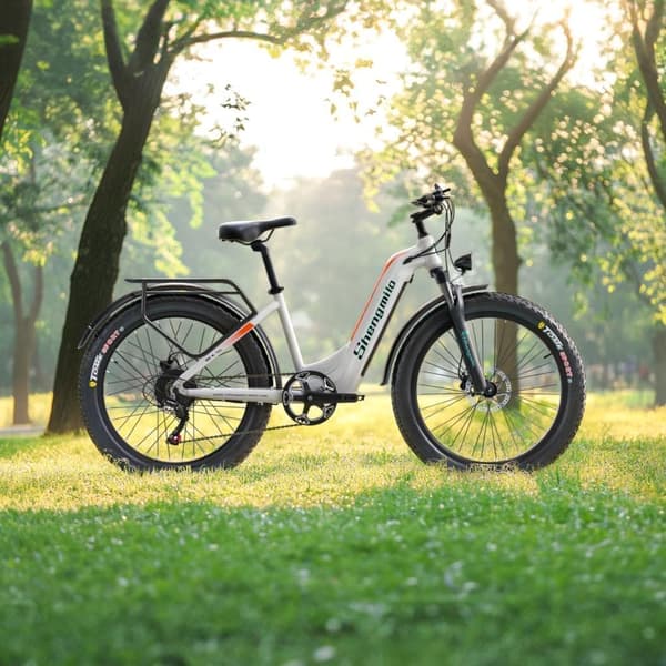 Shengmilo MX06 17.5AH elcykel för vuxna, 500W motor, 26*3.0 breda däck, 42 km/h, 75 km räckvidd, Samsung-batteri, aluminiumram