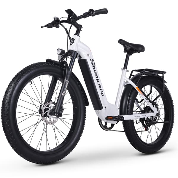 Shengmilo MX06 17.5AH elcykel för vuxna, 500W motor, 26*3.0 breda däck, 42 km/h, 75 km räckvidd, Samsung-batteri, aluminiumram