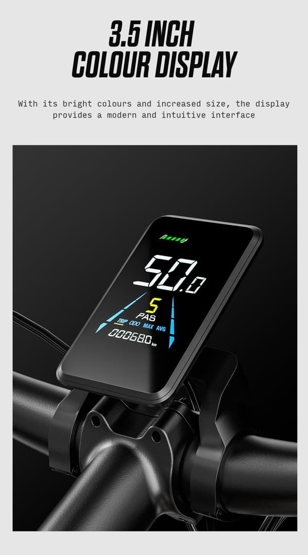 Shengmilo S700 17,5AH batteri 1000W*2 motorer elcykel för vuxna, 45 km/h, 75 km räckvidd, 26*3,0 breda däck, dubbla motorer, Samsung-batteri