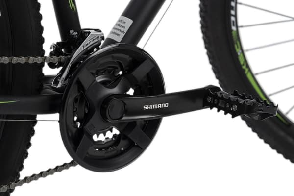 Mountainbike hardtail 29'' Xceed sort aluminiumsstel 24 gear M824M