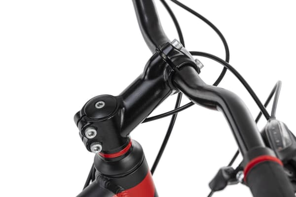 Mountainbike hardtail 29'' Xceed sort aluminiumsstel 24 gear M824M