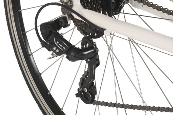 DaCapo trekkingcykel dame aluminiumsstel 28'' Metropolis blå eller hvid M400T