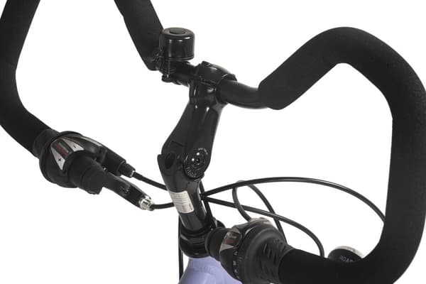 DaCapo trekkingcykel dame aluminiumsstel 28'' Metropolis blå eller hvid M400T