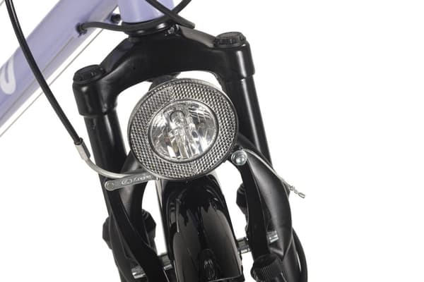 DaCapo trekkingcykel dame aluminiumsstel 28'' Metropolis blå eller hvid M400T