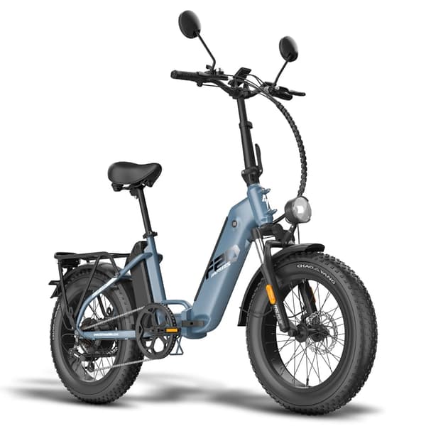 Fafrees FF20 Polar City elcykel, 500W motor, tophastighed 45 km/t, 26.8AH batteri, op til 170 km rækkevidde (PAS), L1e-B certificeret Blå