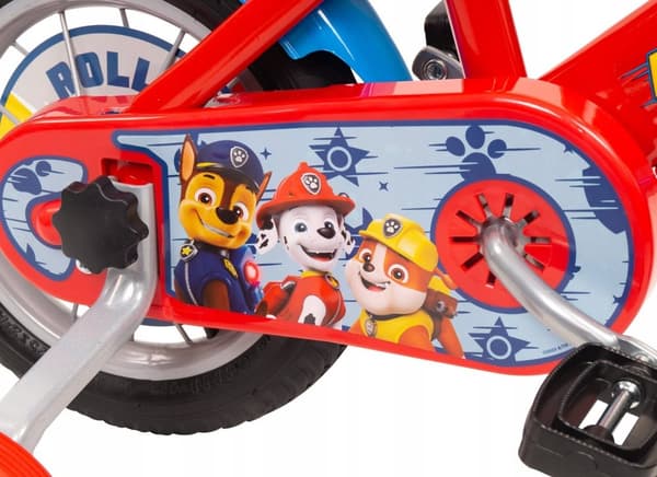 TOIMSA 12' PAW Patrol Red 1278 Poikien lasten polkupyörä