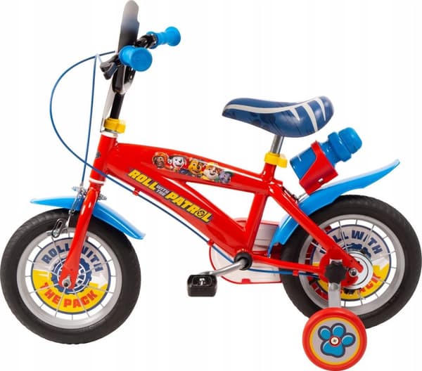 TOIMSA 12' PAW Patrol Red 1278 Poikien lasten polkupyörä