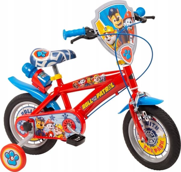 TOIMSA 12' PAW Patrol Red 1278 Poikien lasten polkupyörä