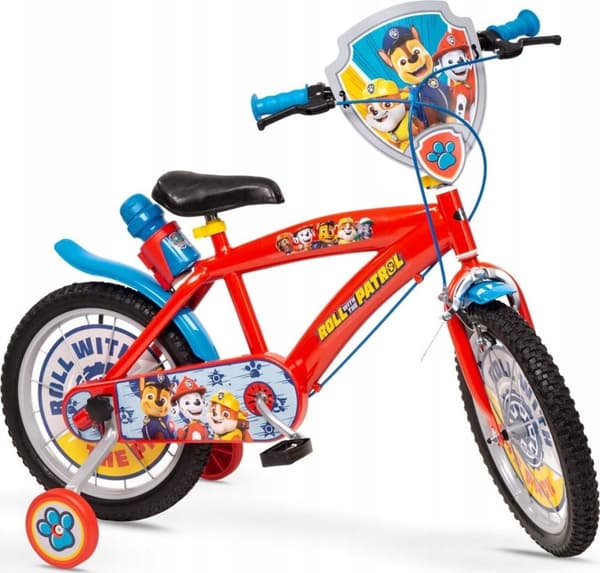 Børnecykel TOIMSA 12" Paw Patrol Rød 1278 Dreng