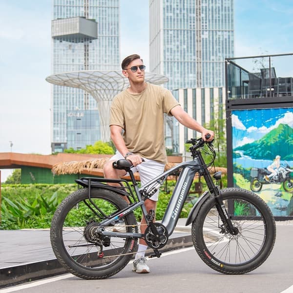 Shengmilo MX05 Elcykel 1000W 48V 17.5Ah – Toppfart 42km/h, Räckvidd 90km