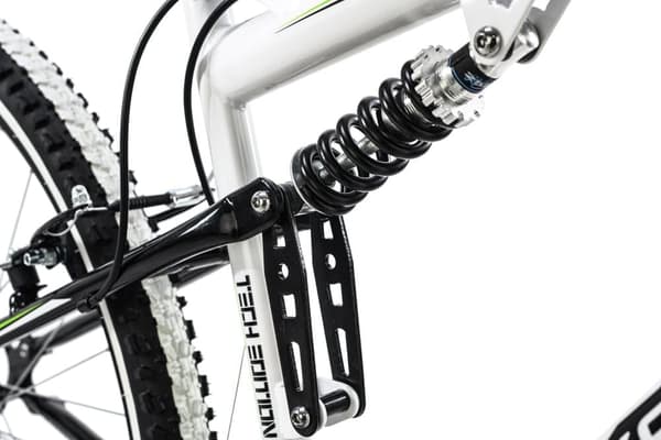 Mountainbike Fully 29'' Scrawler weiß RH 51 cm KS Cycling