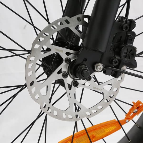 Lamtier K750 20'' sähköpyörä kuorma-autoille, 750 W moottori, 20,8 Ah akku, toimintasäde sähköllä jopa 75–85 km, huippunopeus jopa 45 km, 7-vaihteinen