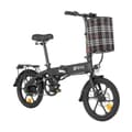 Miniatyrbild 7 av 11: Elcykel DYU A1F Pro, Motor 36V 250W, Helt Hopfällbar, Svart