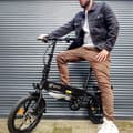 Miniatyrbild 11 av 11: Elcykel DYU A1F Pro, Motor 36V 250W, Helt Hopfällbar, Svart