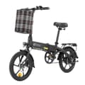 Miniatyrbild 2 av 11: Elcykel DYU A1F Pro, Motor 36V 250W, Helt Hopfällbar, Svart