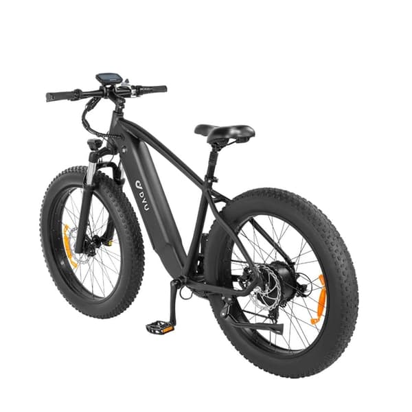 Maastopyörä DYU King 750, paksut renkaat, moottori 48V 750W, musta