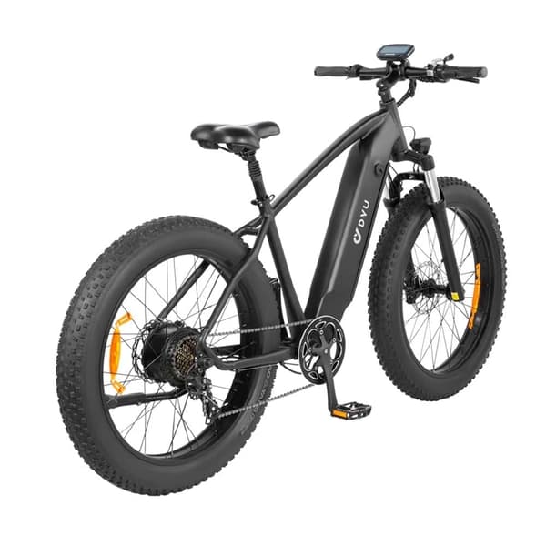 Maastopyörä DYU King 750, paksut renkaat, moottori 48V 750W, musta