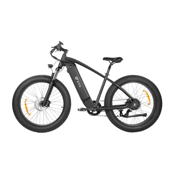 Maastopyörä DYU King 750, paksut renkaat, moottori 48V 750W, musta