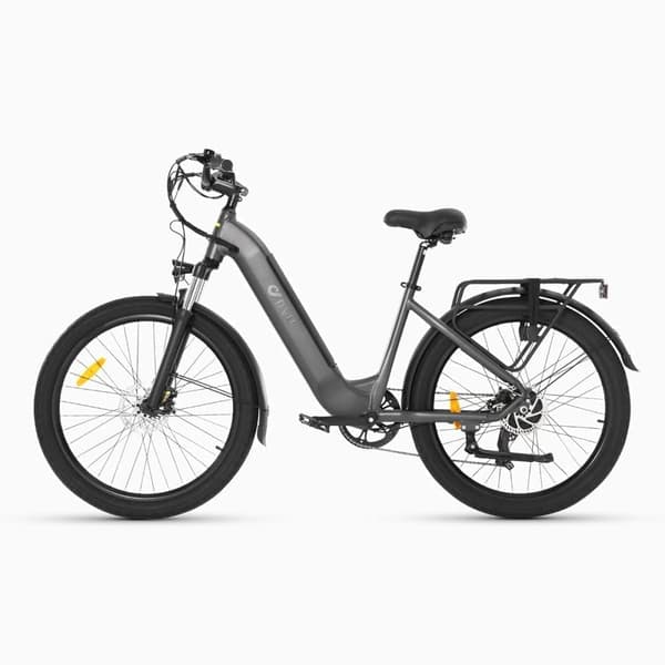 Kaupunkisähköpyörä DYU C1, moottori 36V 350W, läpivienti, 26", musta