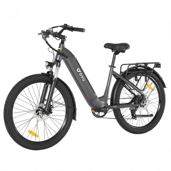 Kaupunkisähköpyörä DYU C1, moottori 36V 350W, läpivienti, 26", musta