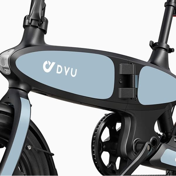 Taittuva sähköpyörä DYU C2, 16", moottori 48V 250W, levyjarrut