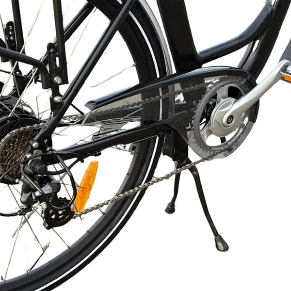 Swoop Elsykkel City for Kvinner 28", Svart