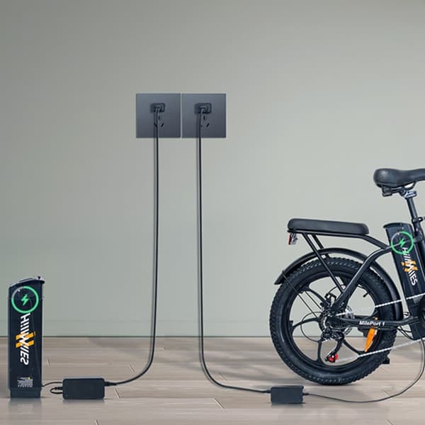 Sammenklappelig Elcykel HillMiles MilePort1 - Motor 36V 350W - 20" - 25 km/t