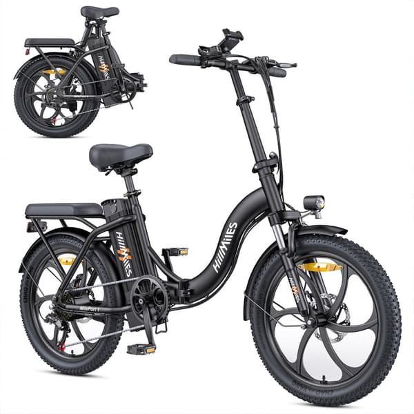 Sammenklappelig Elcykel HillMiles MilePort1 - Motor 36V 350W - 20" - 25 km/t