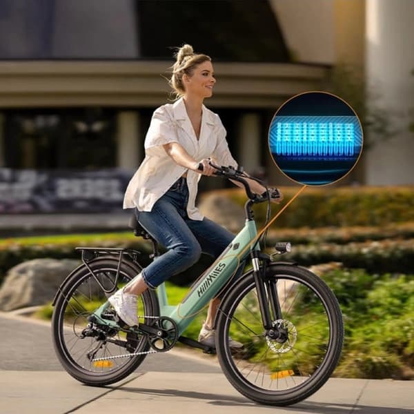 Elcykel HillMiles MileCity 1, 26", motor 36V 250W, med momentsensor